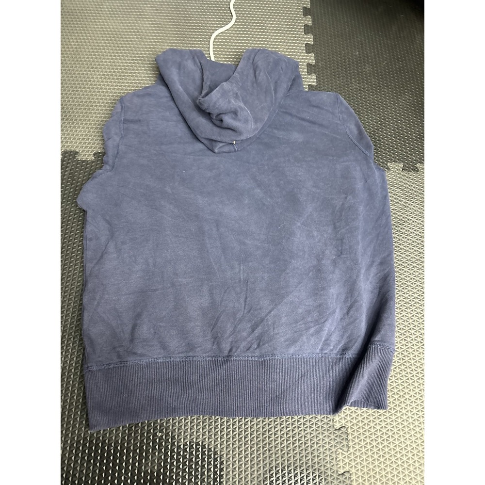 American Eagle Outfitters Women's XL Full Zip Hoodie Sweatshirt Navy Blue